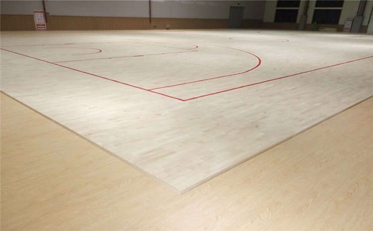 24厚籃球館木地板翻新要點